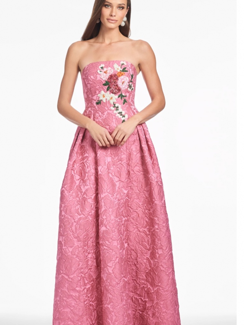 Sachin and Babi gown